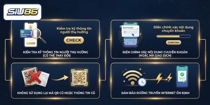 Điều cần biết trước khi nạp tiền SIU86